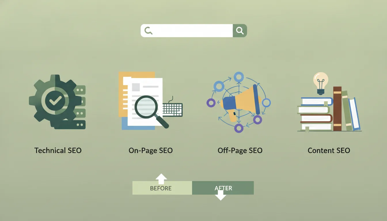 Quatre pilars SEO fonamentals per al posicionament en cercadors Google
